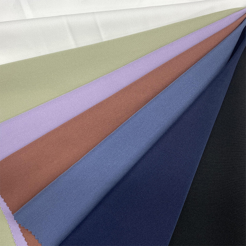 Polyester span double layer barbie fabric 260-270GSM