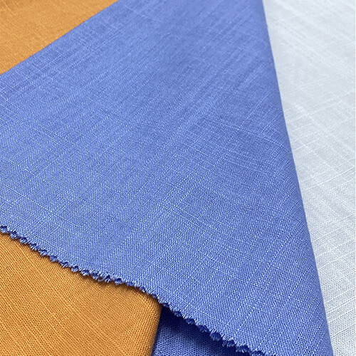 Viscose Slub Common Dyeing with 80%VIS 20%Linen