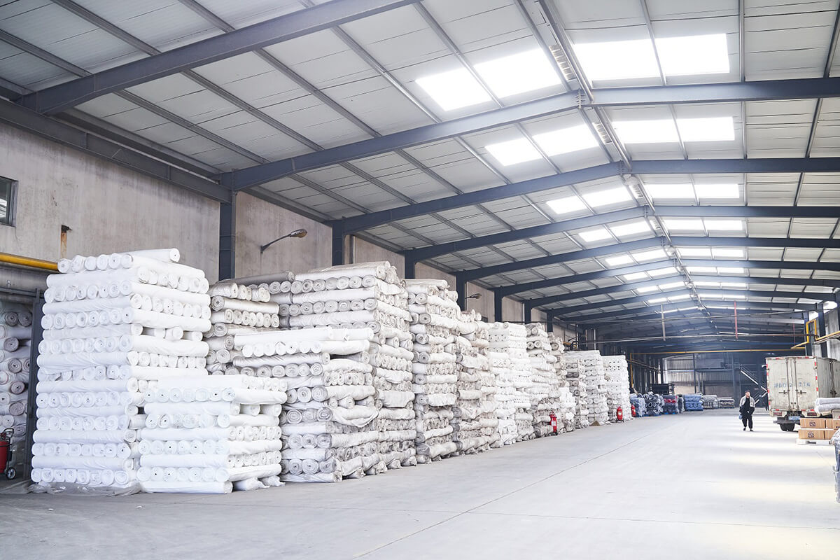 Warehouse for storing wooden products